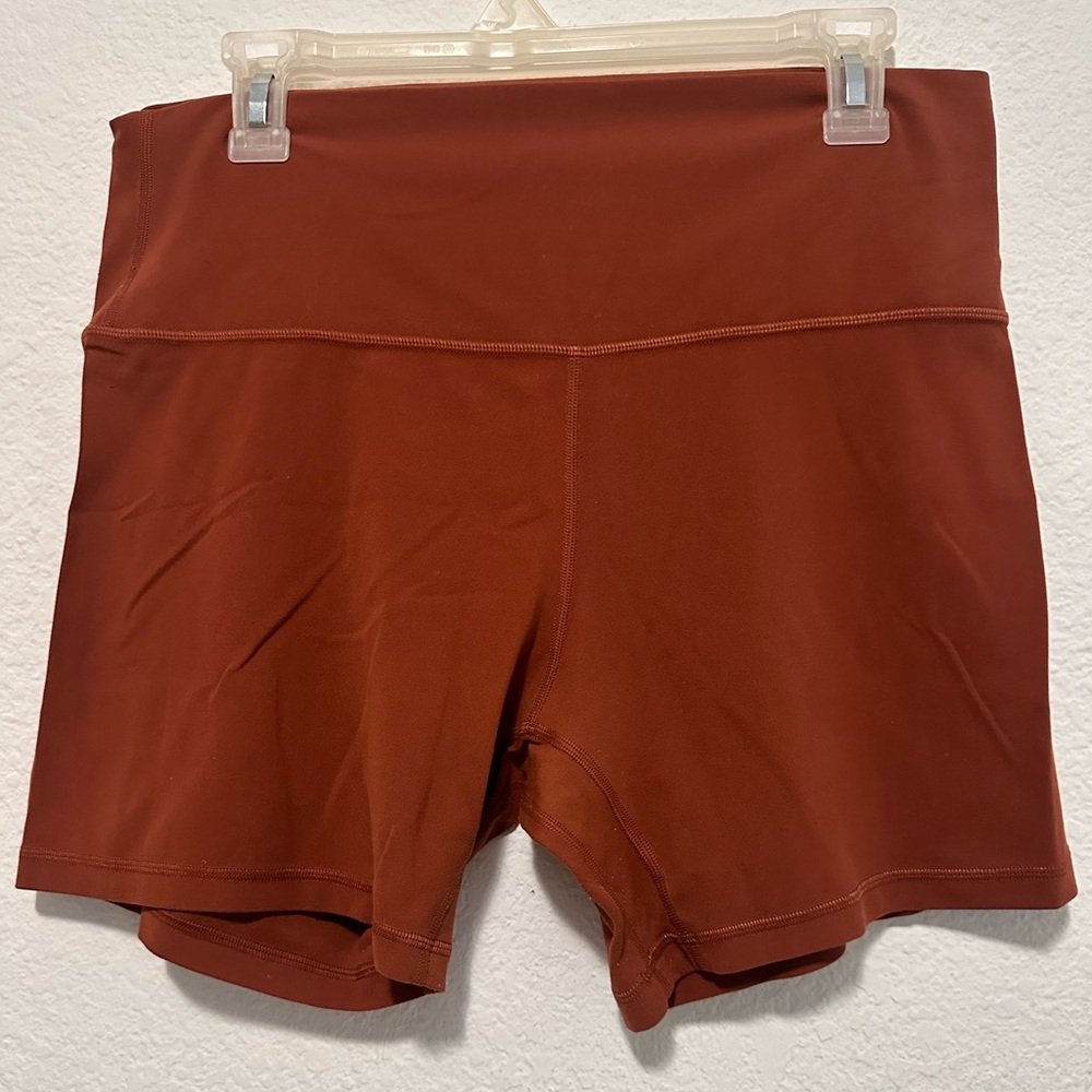 lululemon athletica Rust Bike Shorts